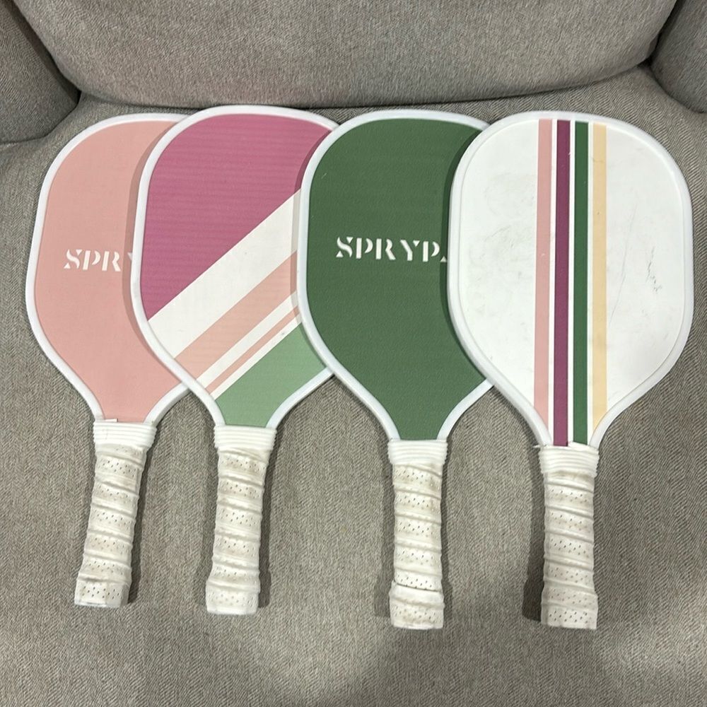 Custom made pickleball racquets